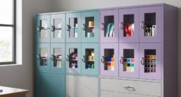 top craft room lockable cabinets