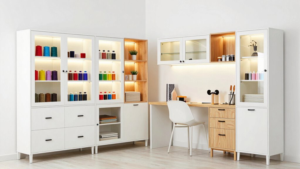 top craft storage cabinet systems