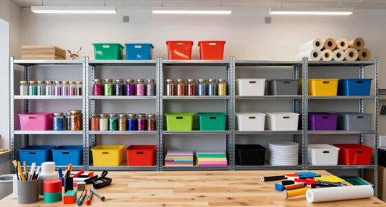 top heavy duty craft shelves