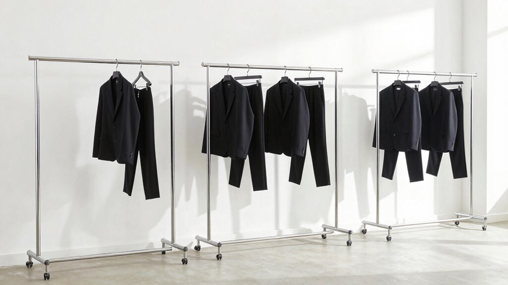 top heavy duty garment racks