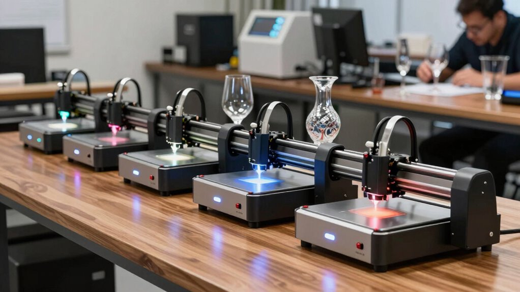 top laser glass marking