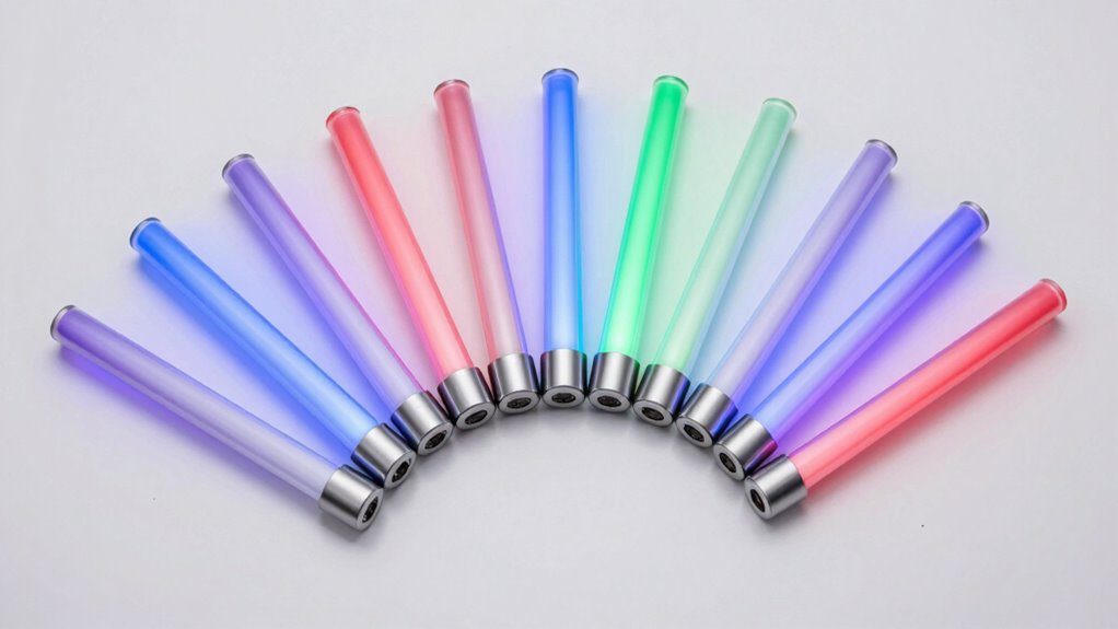 top led photo light wands