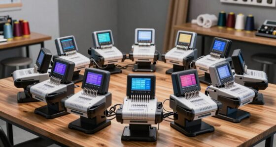 top multi needle embroidery machines