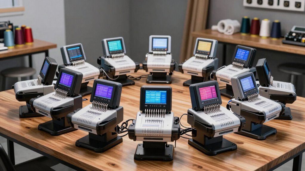 top multi needle embroidery machines