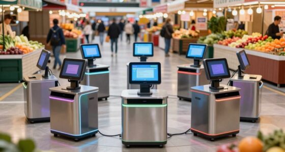 top portable market checkout counters