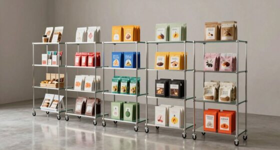 top portable retail shelves