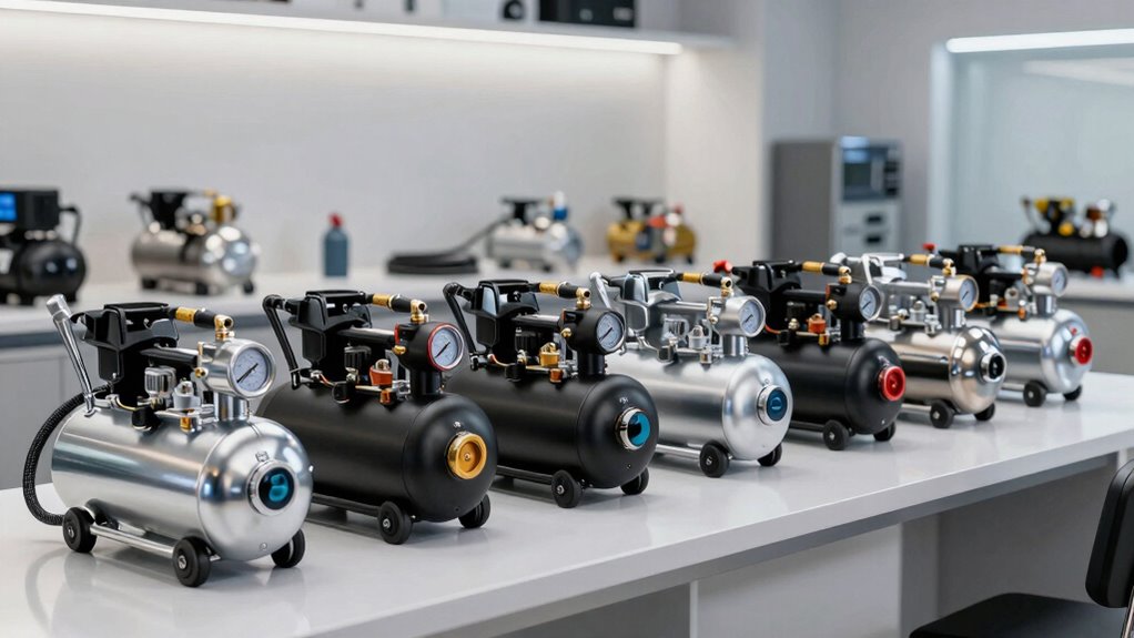 top pressure pot compressors