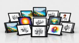 top screen drawing tablets