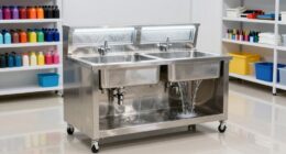 top screen printing washout booths