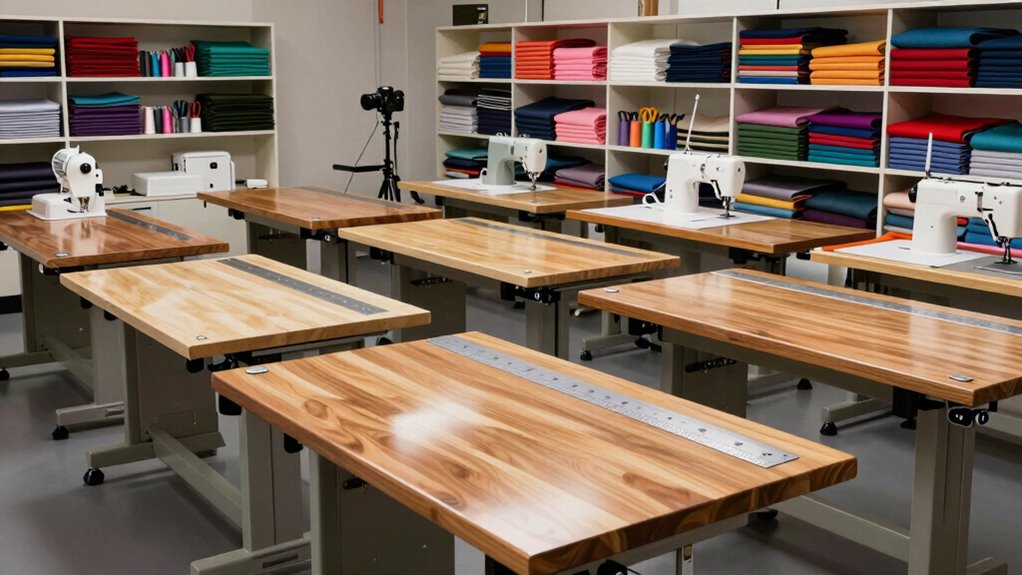 top sewing cutting tables