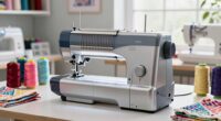 top wide throat quilting machines
