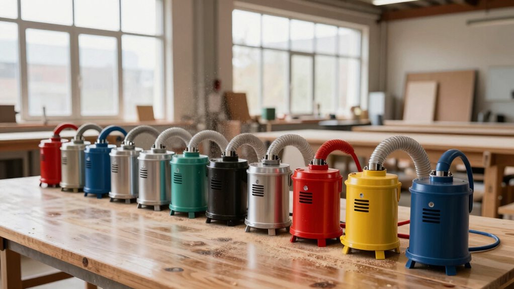 top woodworking dust extractors