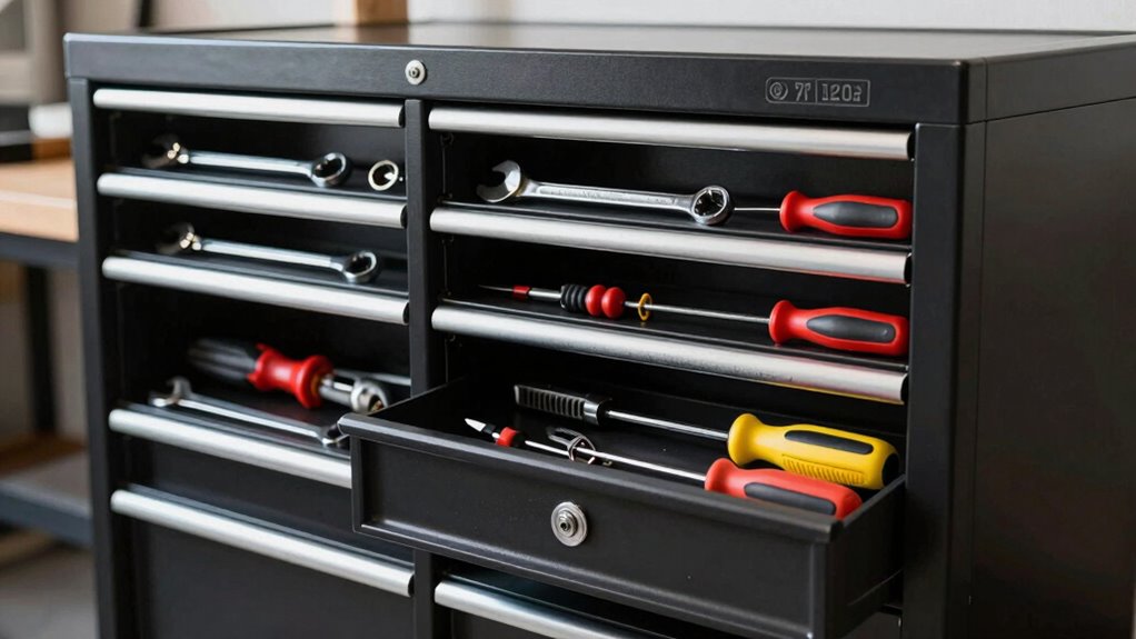 top workshop locking cabinets