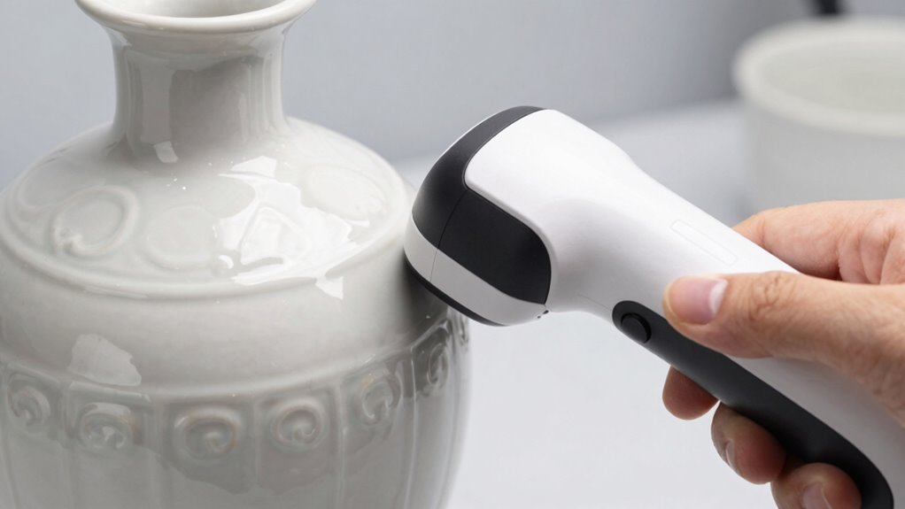 use matte surfaces consistently