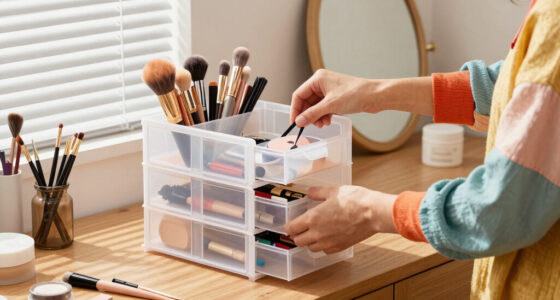 10 Best Rolling Makeup Organizers for Small Spaces in 2026
