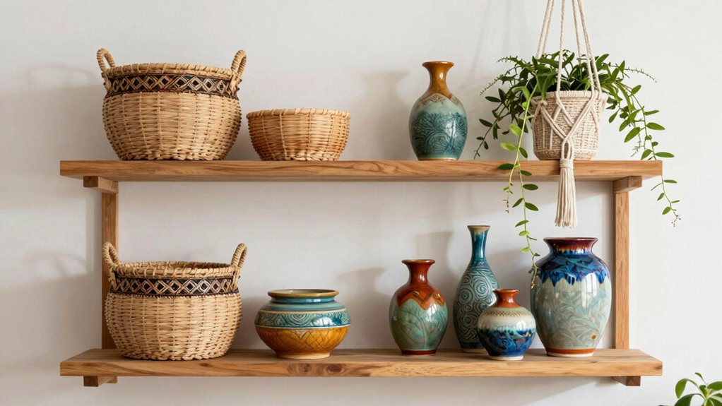 add depth with hanging decor