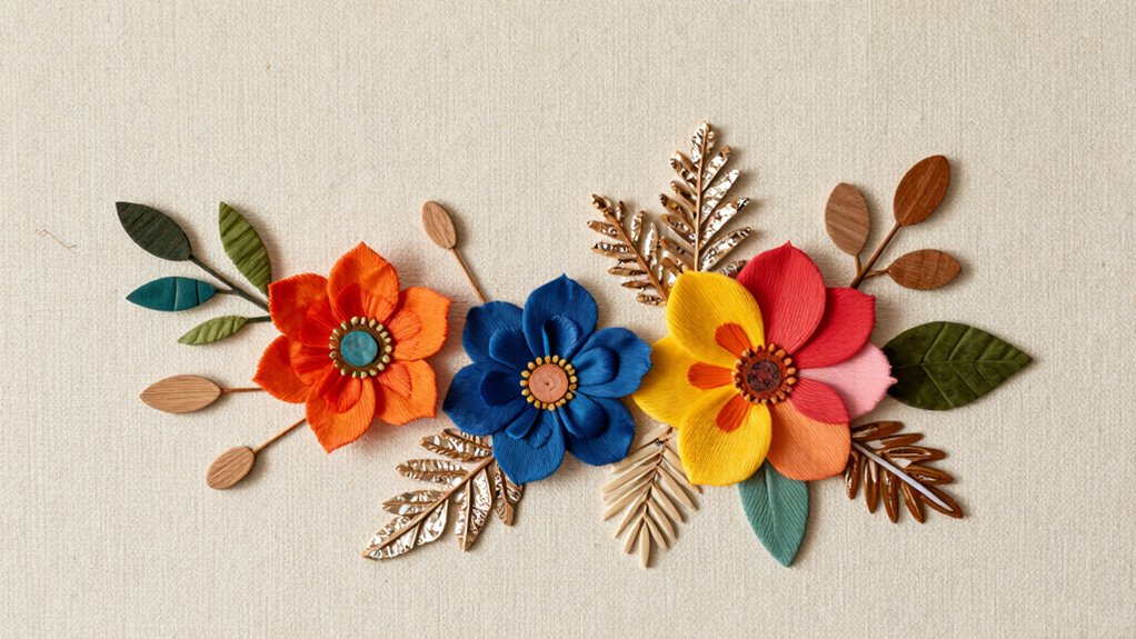 add textured 3d decorative accents