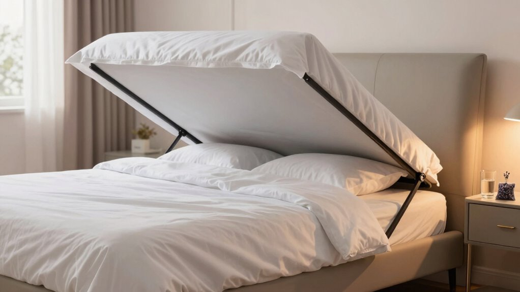 adjustable bed for stress