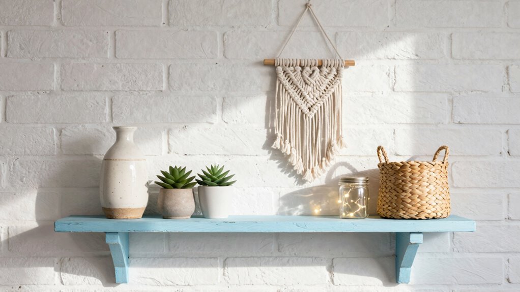 affordable stylish shelf decor