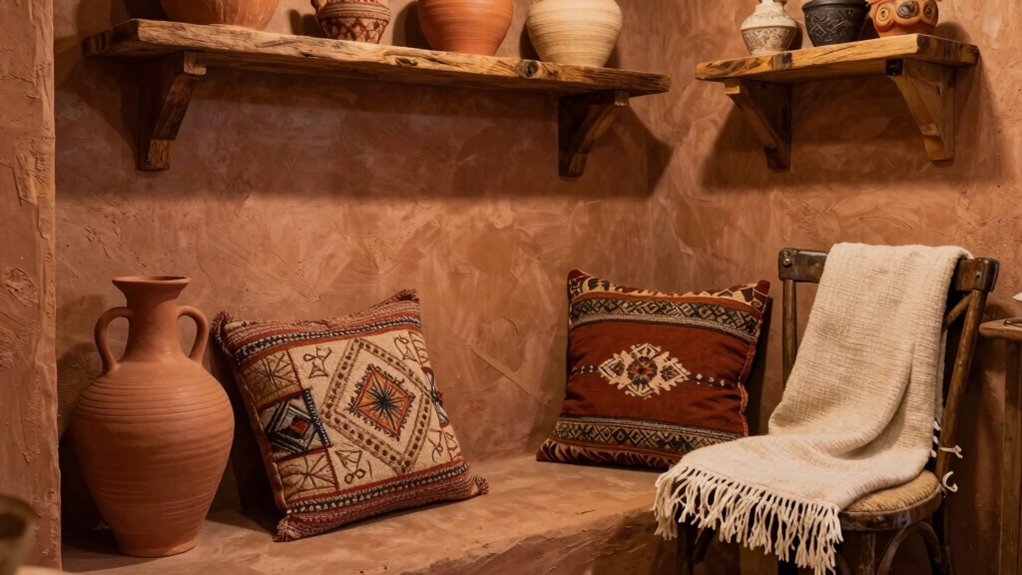 artisanal decor for warmth