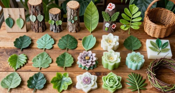 botanical inspired handmade crafts