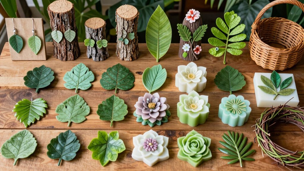 botanical inspired handmade crafts