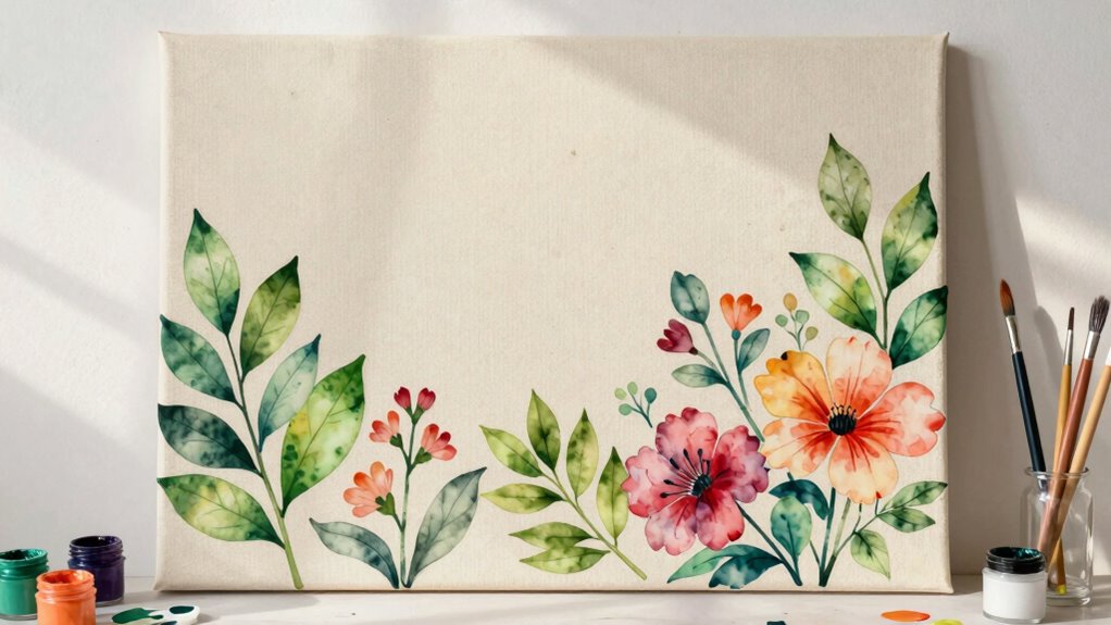 bright vibrant botanical decor