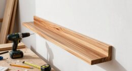 build a wooden photo ledge