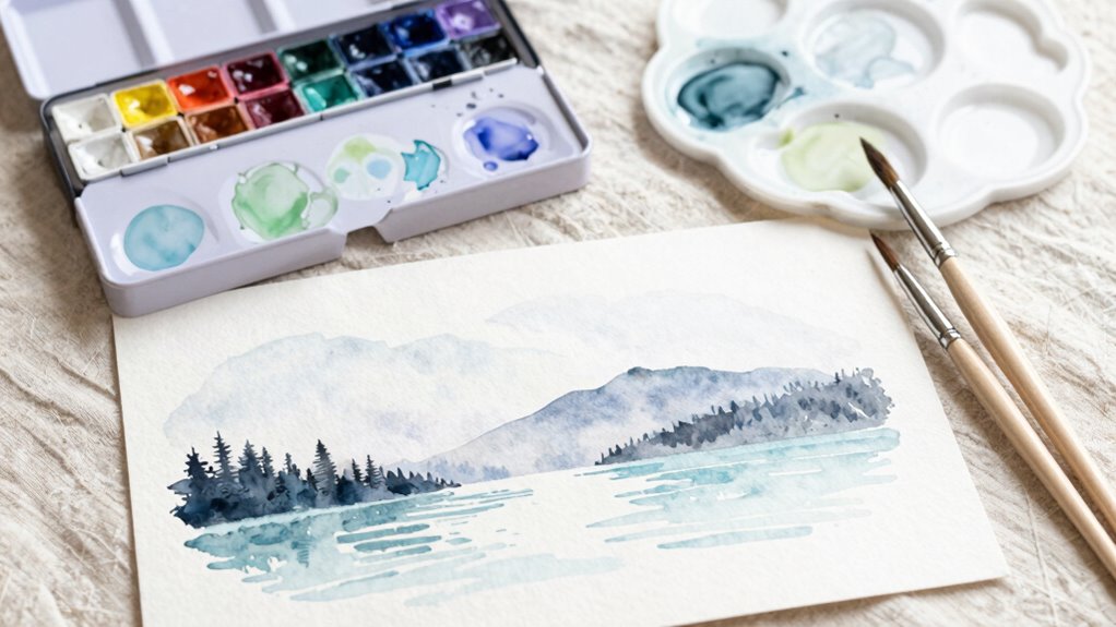 calm color blending techniques