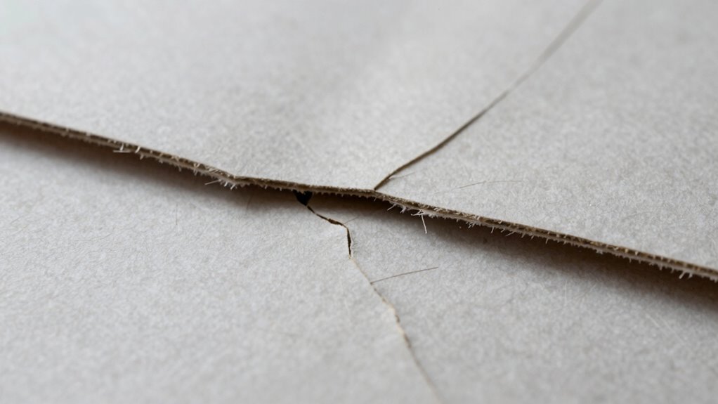 cardstock folds cracking issues