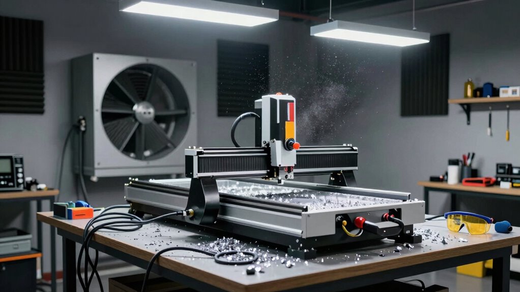 cnc space dust noise