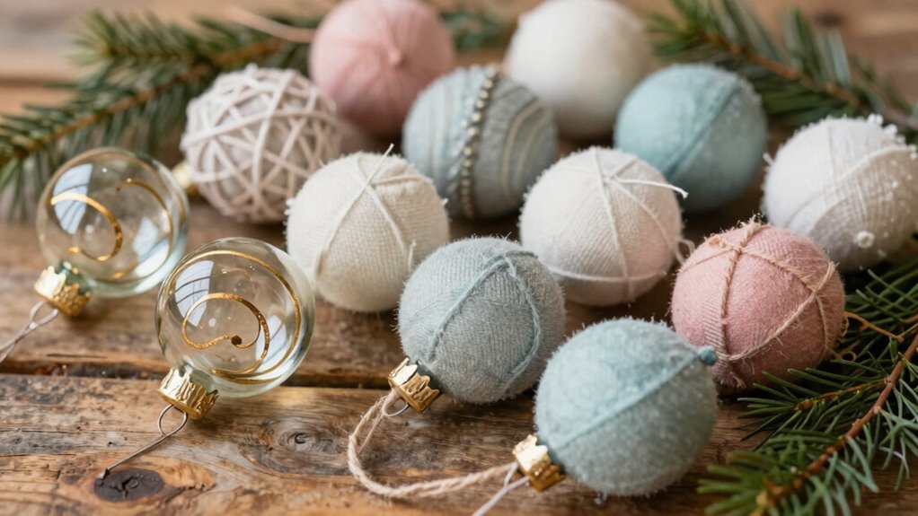 cohesive handmade ornament design