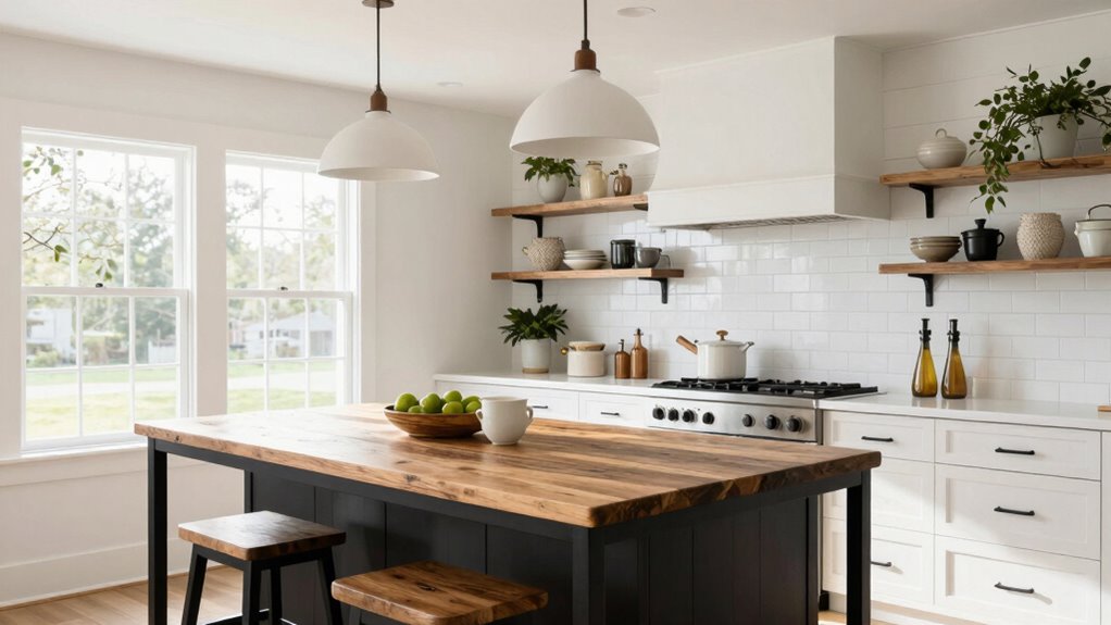 contemporary rustic farmhouse decor