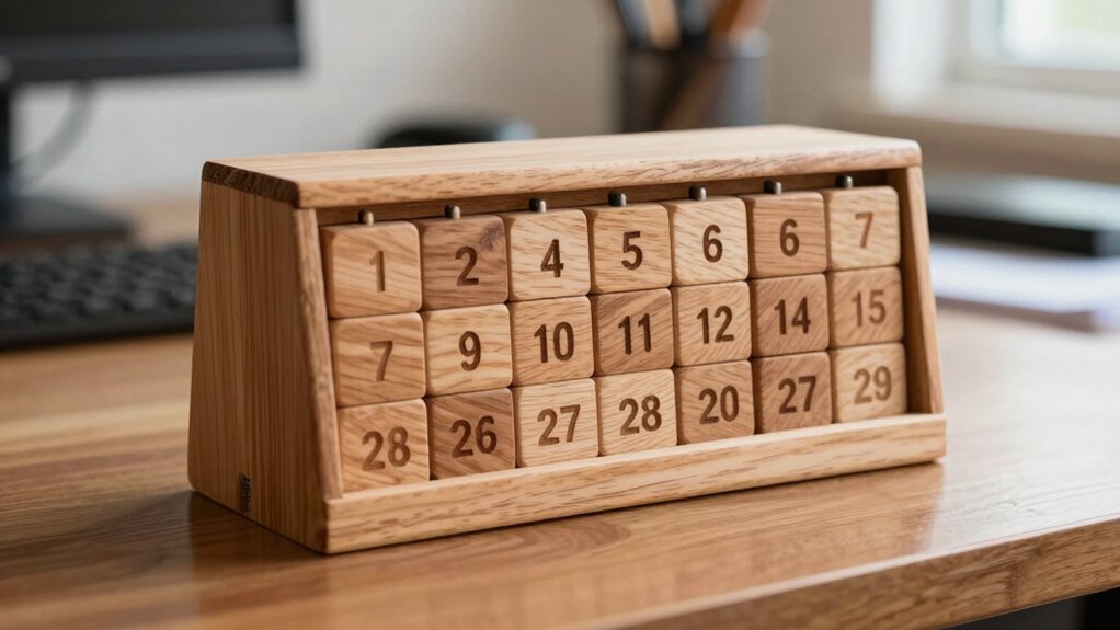 craft sturdy polished calendar