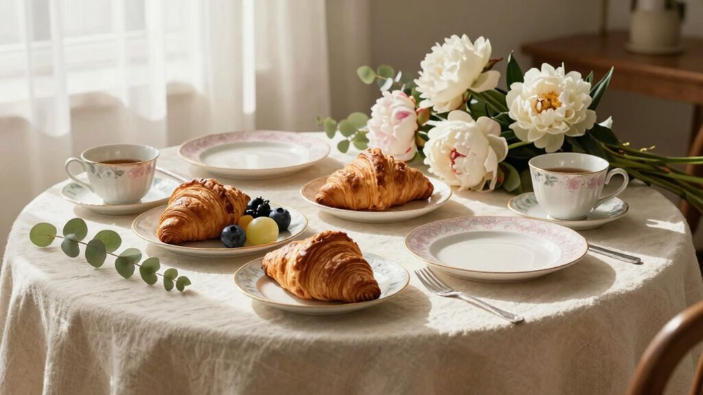 create a cozy elegant setting