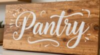 create a hand lettered sign