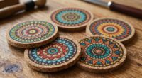 create custom cork coasters