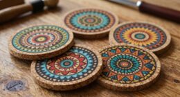 create custom cork coasters