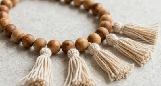 create decorative beaded garland