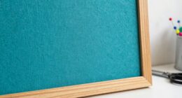 create fabric covered bulletin board