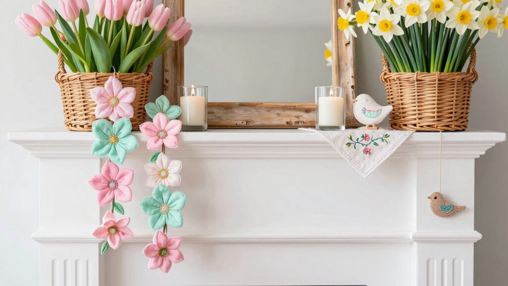 create lightweight spring decor