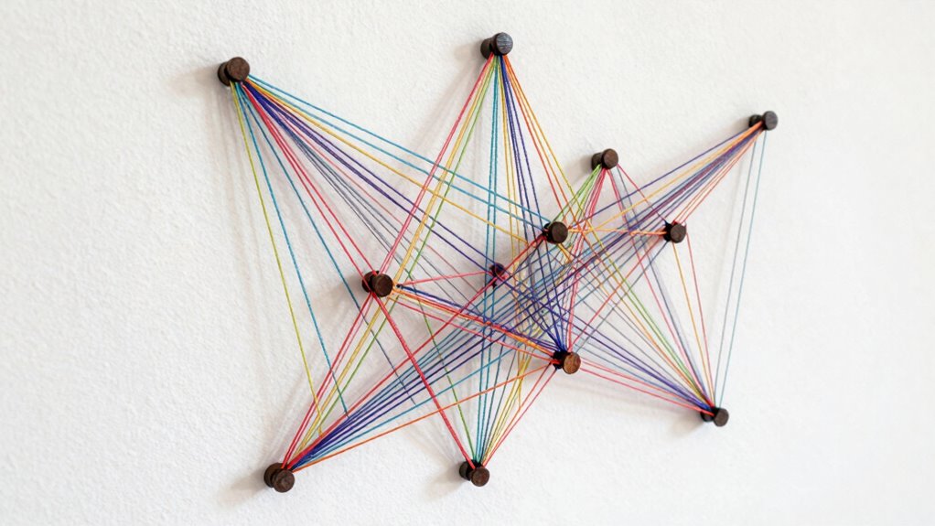 create modern string art