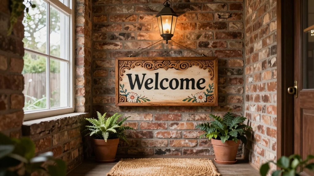 create personalized entryway signs