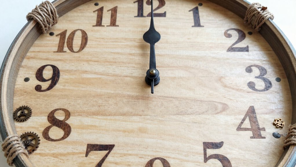 create personalized handmade clocks