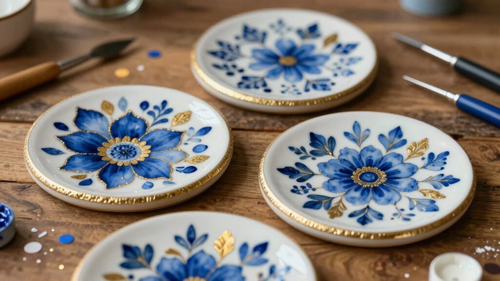 creative diy ceramic coasters