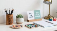 creative handmade desk decor