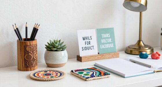 creative handmade desk decor