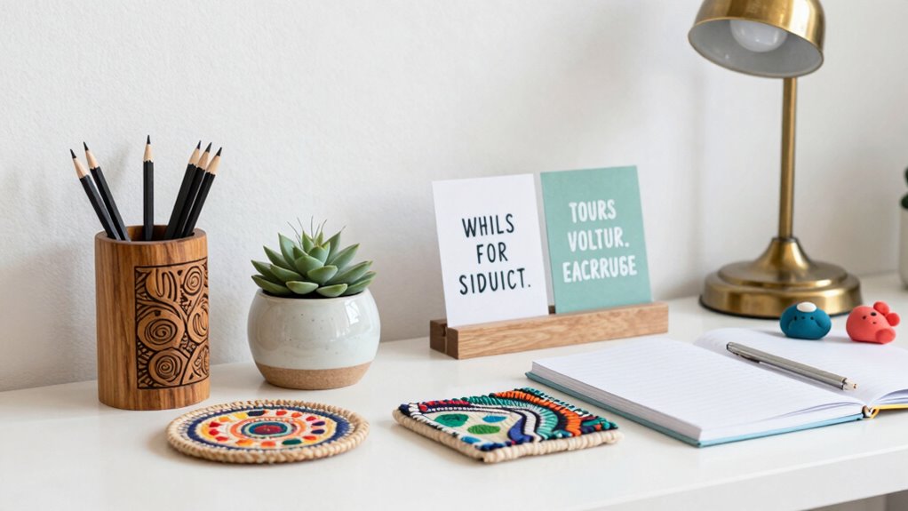 creative handmade desk decor