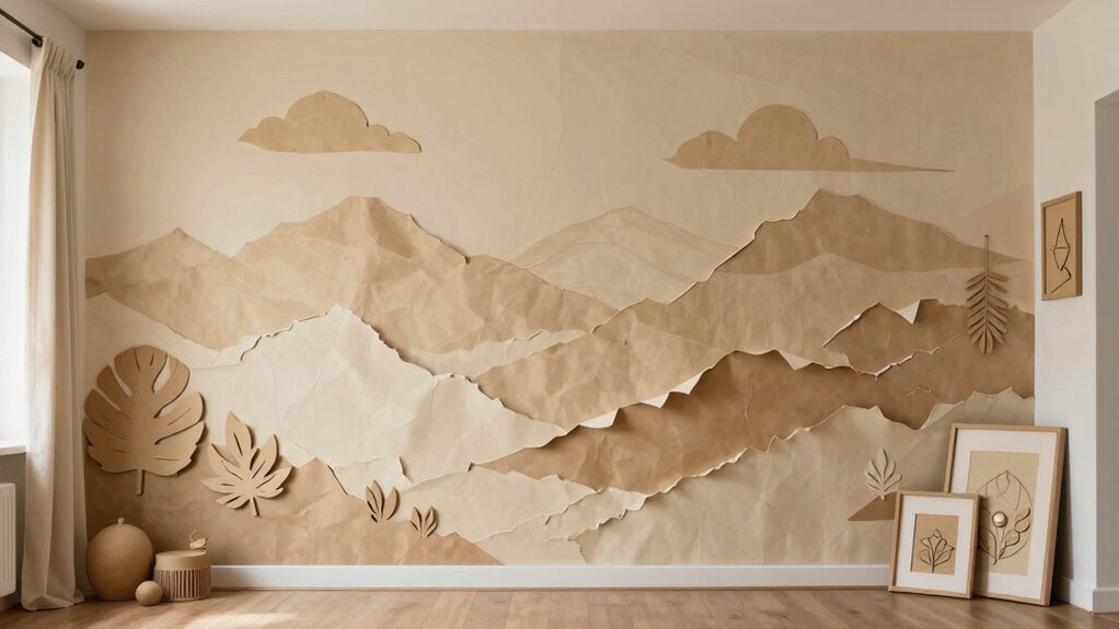 creative kraft paper decor