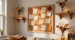 creative november gratitude wall